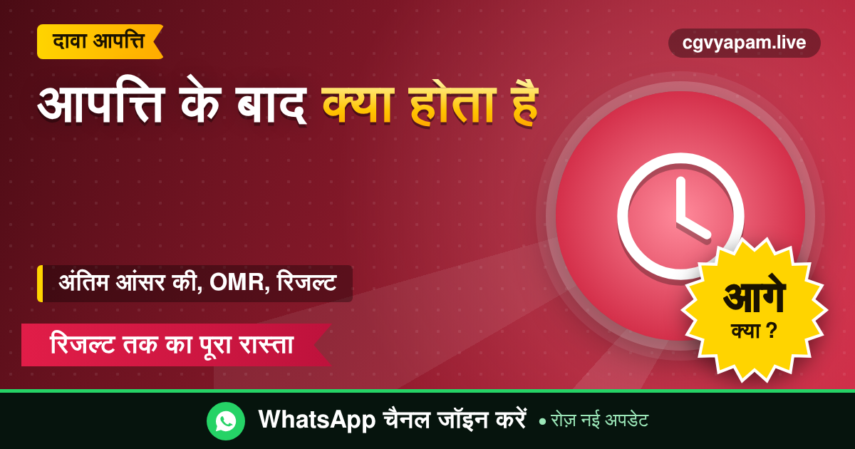 After Answer Key Objection: आपत्ति के बाद OMR कॉपी, पुनः जांच और रिजल्ट की प्रक्रिया